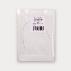 Wire White Niti Lower 0.014