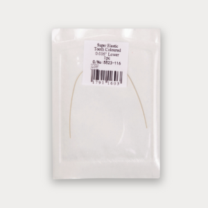 Wire White Niti Lower 0.016
