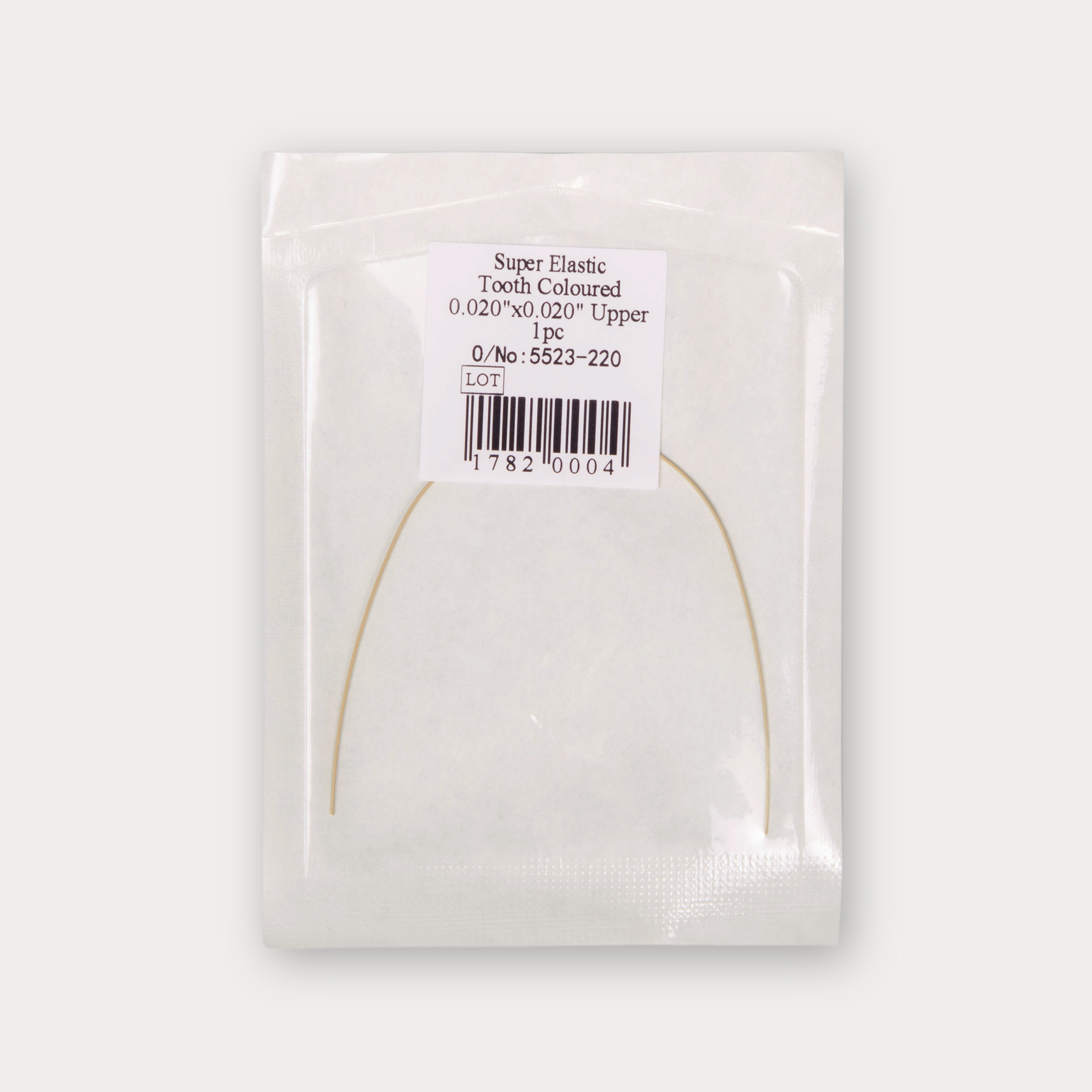 Wire White Niti Upper 0.020x0.020